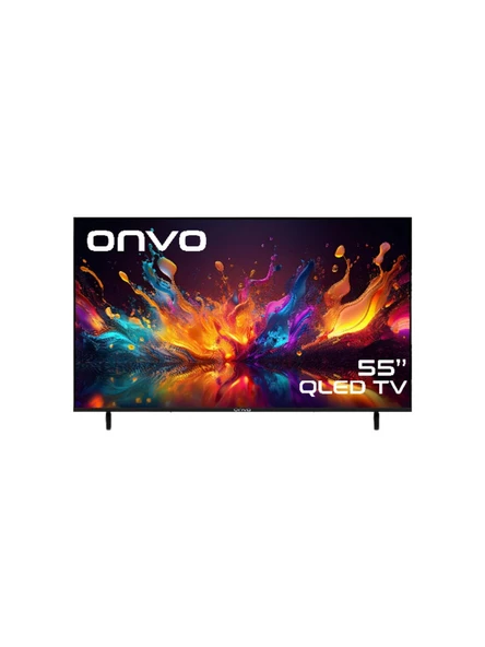 Onvo 55OVF9250UQ 4K Ultra HD 55" 140 Ekran Uydu Alıcılı Google Smart QLED TV