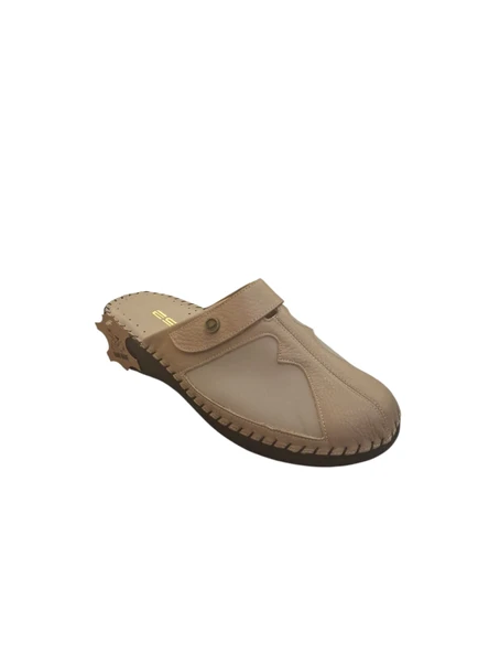 Esem 3523 Vizon Hakiki Deri Kadın Sabo Terlik ürün görseli