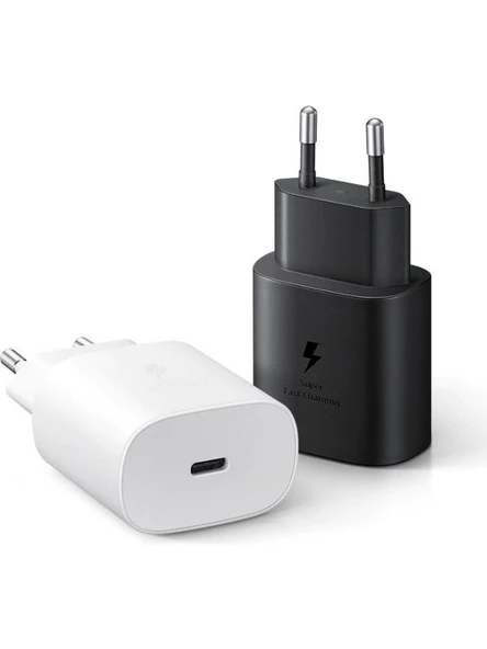 FQX 25W Type-C adaptör + 1m Type-C PD hızlı şarj kablosu siyah - Resim 4