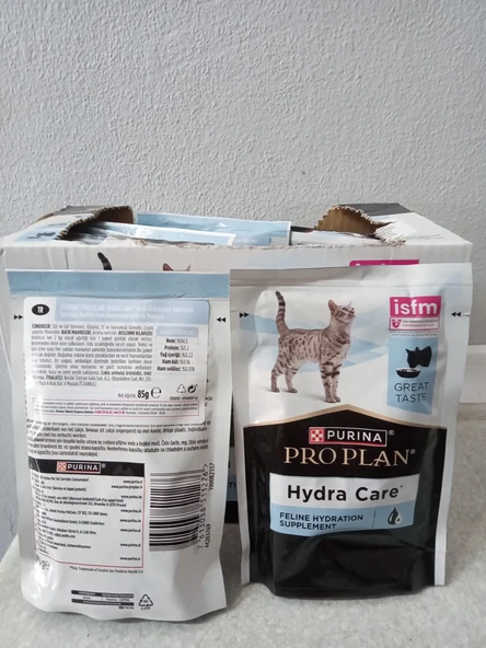 PRO PLAN HYDRA CARE 8Pro Plan Hydra Care Kediler İçin Su Alımını Destekleyici Besin Takviyesi 85gr (10'lu) - 3