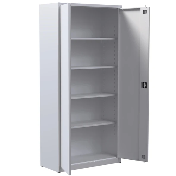 Metal Dolap 2 Kapılı Dolap Kiler Dolabı Kilitli Dolap Ofis Dolapları Arşiv , Garaj , Bahçe , Balkon - 4