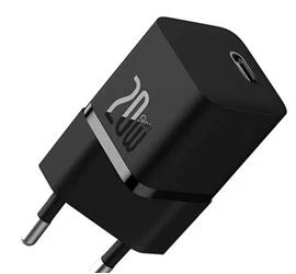 Baseus CCGN050101 GaN5 Series 20W PD Ultra Hızlı Type-C Şarj Aleti Mini Adaptör - Resim 2