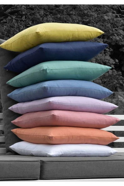Sheri Home Yeni 8 Adet Yastık Kılıfları 8 Farklı Renk Klf1231475377 ürün görseli 1