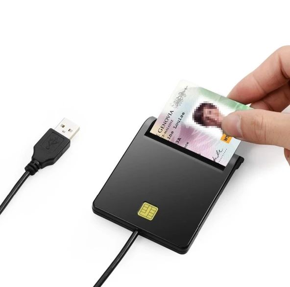 SGE TEKNOLOJİ USB KİMLİK KARTI BANKA KARTI SMART KART AKILLI KART OKUYUCU