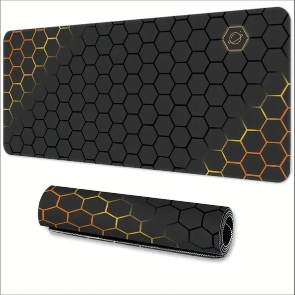 70X30 CM ESPOR PETEK TEMALI KAYDIRMAZ TABAN SPEED YÜZEY OYUNCU MOUSE PAD GAMİNG