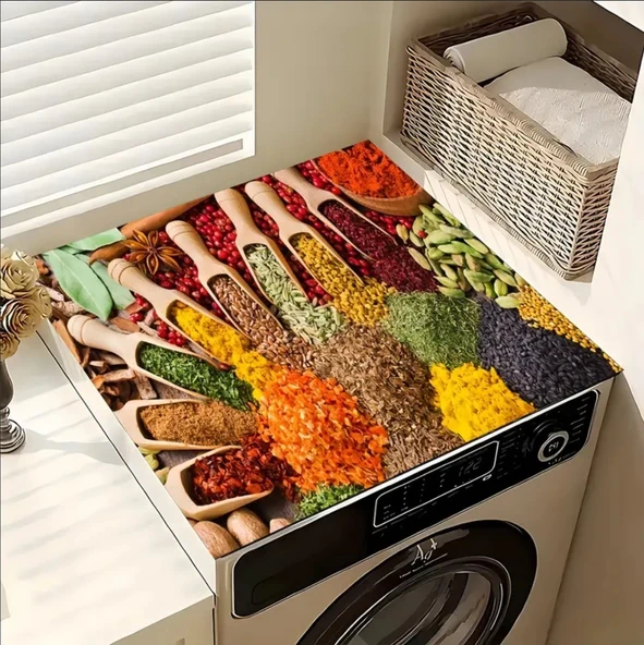 55 CM x 45 CM AKTAR TASARIMI TEZGAH ÜSTÜ BULAŞIK KURUTMA MATI BULAŞIKLIK KURUTMA ÖRTÜSÜ - 4