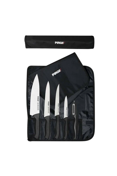 Pirge Ecco 38402 Çantalı 5 Parça Bıçak Seti - Resim 3