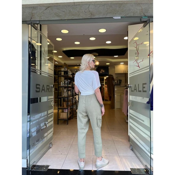 YANDAN CEPLİ KANGURU PANTOLON - 5