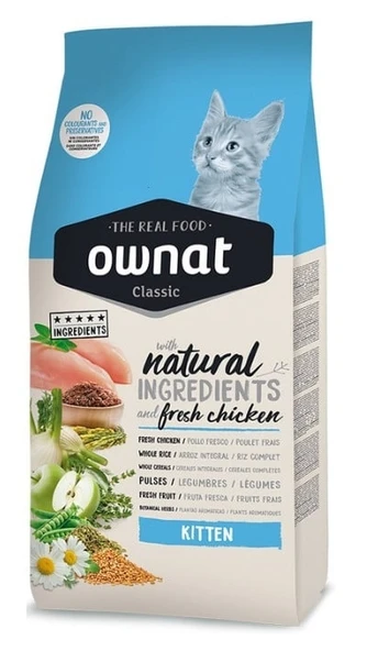 Ownat Classic Tavuklu 1.5 kg Yavru Kedi Maması - 1