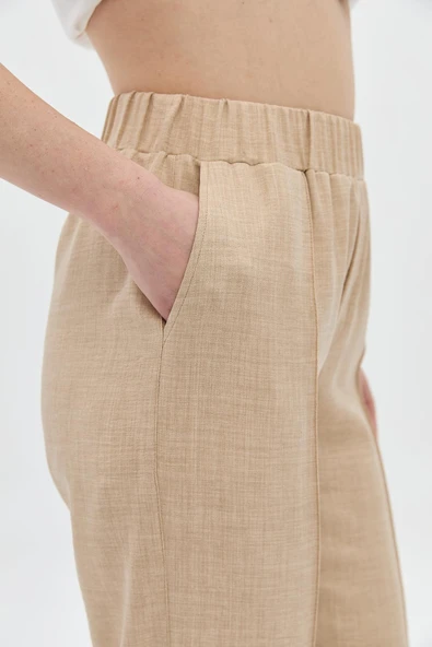 NERVURLU YANDAN CEPLI PANTOLON - Resim 5