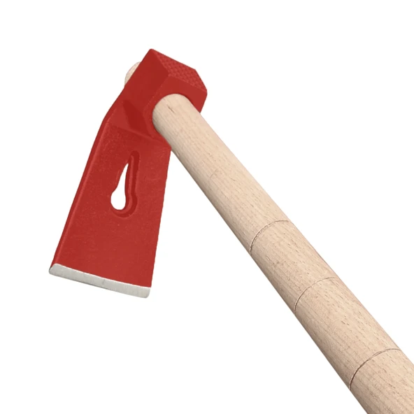Beylini 400 GR Çelik Keser Ekonomik Dayanıklı Odun Bahçe Ot Çift Yönlü Ahşap Ergonomik Saplı Profesyonel - 1