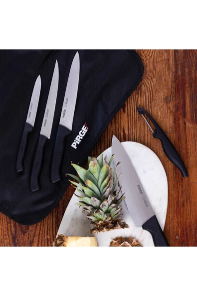Pirge Ecco 38402 Çantalı 5 Parça Bıçak Seti - Resim 2
