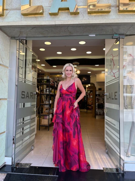 ELBİSE EMPIRME KATKAT Evafashion - Resim 11