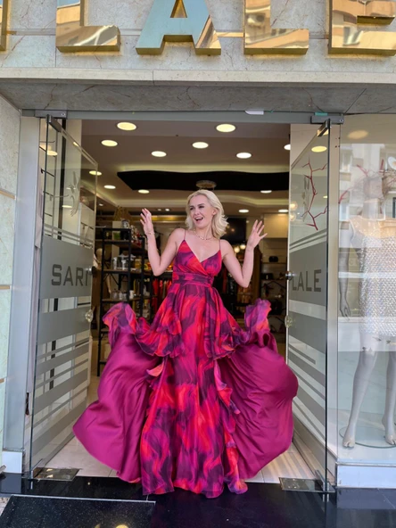 ELBİSE EMPIRME KATKAT Evafashion - Resim 10