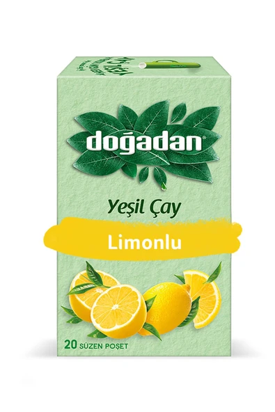 Doğadan Limon Yeşil Poşet Çay x 6 Paket ürün görseli 1
