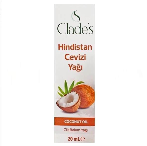 Clades Hindistan Cevizi Yağı 20 ml