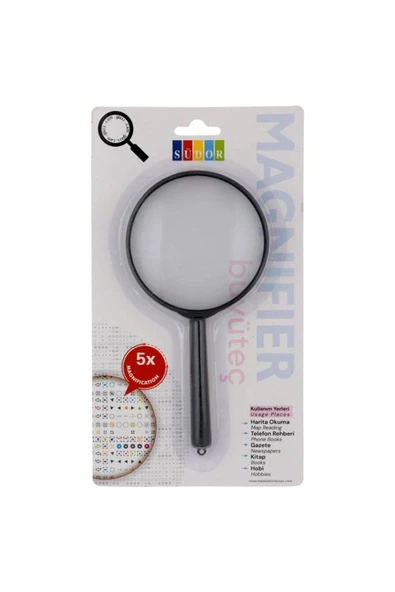 Cam Büyüteç 5X 90 mm ürün görseli