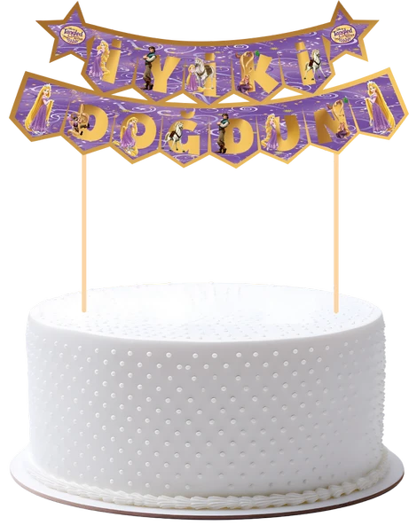 Rapunzel Pasta Üstü Banner