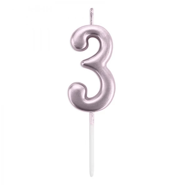 3 Rakam Mum Pembe