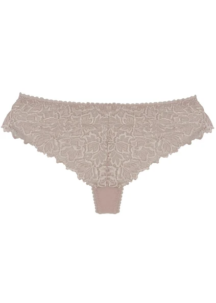 ÖNÜ KUMAŞ ARKASI DANTEL SLIP KÜLOT - 3