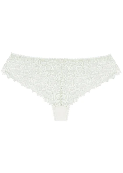ÖNÜ KUMAŞ ARKASI DANTEL SLIP KÜLOT - 1