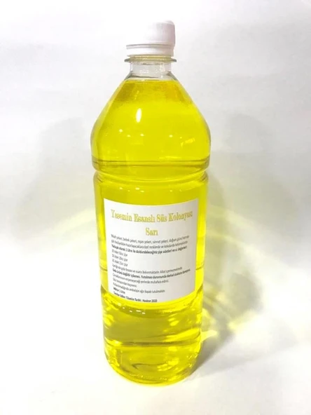 Sarı Renkli Süs Kolonyası 1 Lt ürün görseli 1