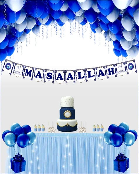 Maşallah Temalı Uzar Yazı Banner ürün görseli 1