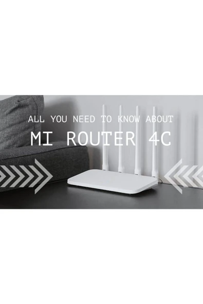 Xiaomi Mi Wifi Router 4c Router Sinyal Aktarıcı 4c R4cm Beyaz Modem Uyumlu - 7