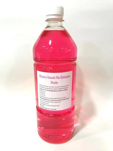 Pembe Renkli Süs Kolonyası 1 Lt ürün görseli 1