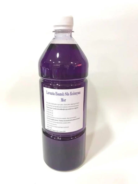 Mor Renkli Süs Kolonyası 1 Lt