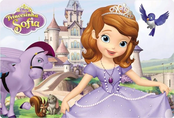 Sophia Dikdörtgen Pasta Yenilebilir Resim Baskı 28*19 cm ürün görseli