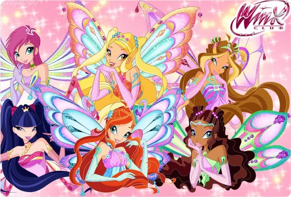 Winks Dikdörtgen Pasta Yenilebilir Resim Baskı 28*19 cm ürün görseli