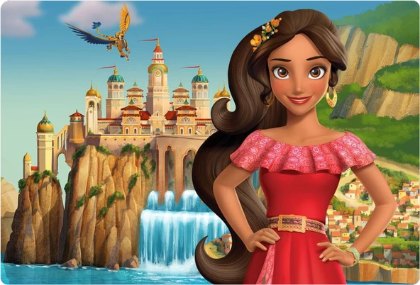 Elena Dikdörtgen Pasta Yenilebilir Resim Baskı 28*19 cm ürün görseli