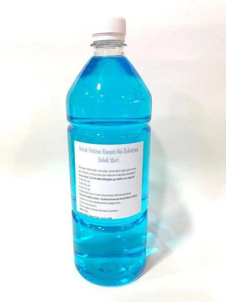 Bebek Mavi Renkli Süs Kolonyası 1 Lt - 1