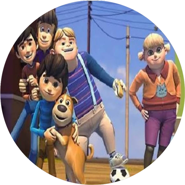 Rafadan Tayfa Yuvarlak Pasta Yenilebilir Resim Baskı 20 cm ürün görseli