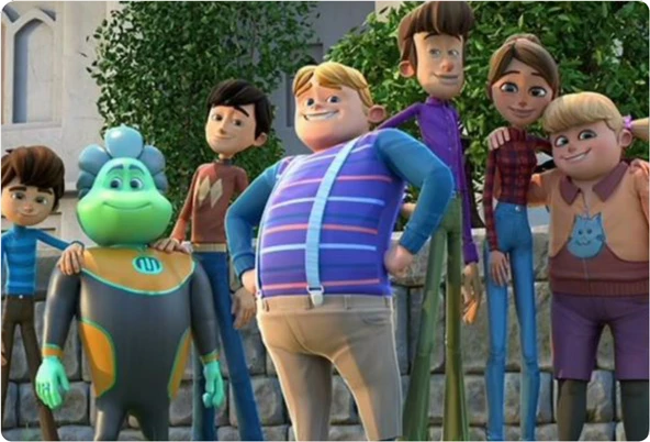 Rafadan Tayfa Dikdörtgen Pasta Yenilebilir Resim Baskı 28*19 cm ürün görseli