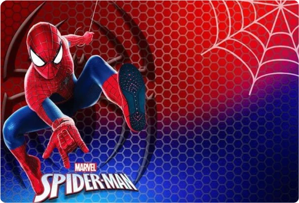 Örümcek Adam Dikdörtgen Pasta Yenilebilir Resim Baskı 28*19 cm ürün görseli