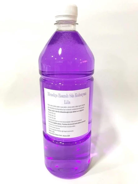 Lila Renkli Süs Kolonyası 1 Lt ürün görseli 1