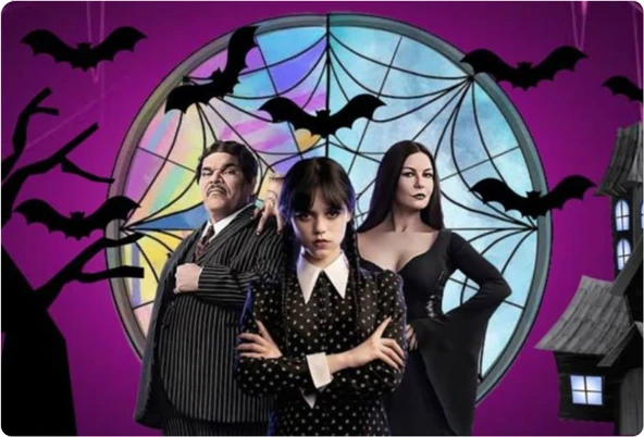 Wednesday Dikdörtgen Pasta Yenilebilir Resim Baskı 28*19 cm ürün görseli