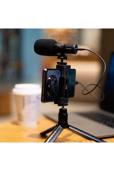 Thronmax C1 Profesyonel Vlogger Akış Mikrofon Seti - 5