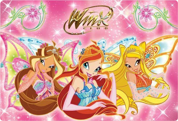 Winks Dikdörtgen Pasta Yenilebilir Resim Baskı 28*19 cm ürün görseli