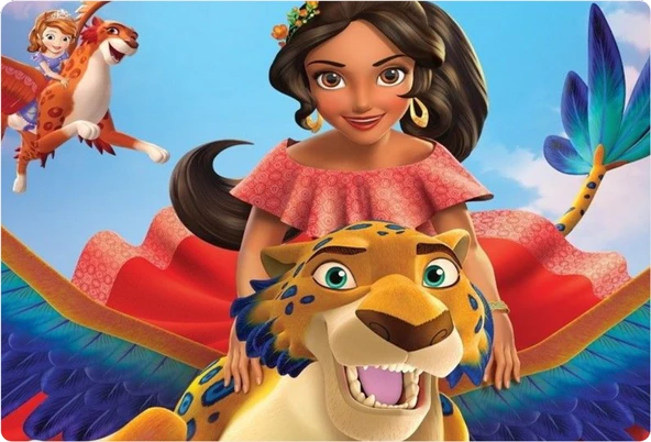 Elena Dikdörtgen Pasta Yenilebilir Resim Baskı 28*19 cm ürün görseli