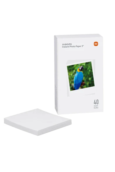 Xiaomi Fotoğraf Yazıcısı 1S 3" Yedek Kağıt (40 adet) - 1
