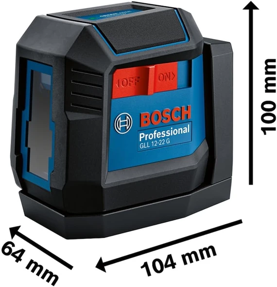 Bosch Professional GLL 12-22 G Çizgi Lazer Hizalama - 0601065320 - 2