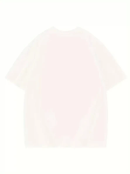 Kadın Eğlenceli Harf NY Baskılı Bisiklet Yaka Tişört - Rahat Polyester, Makinede Yıkanabilir - Yaz ve Fitness için Mükem - Resim 3