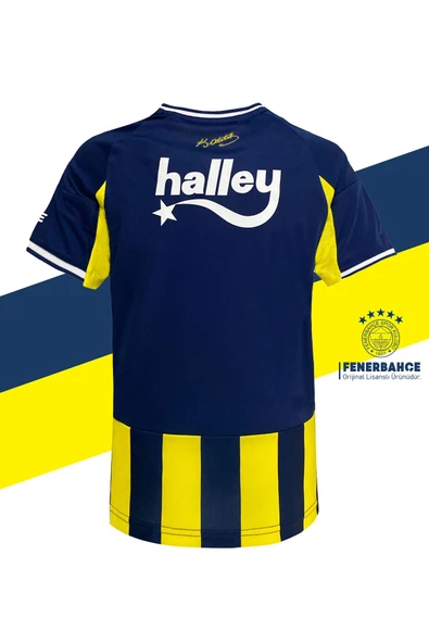 Fenerbahçe Orijinal Lisanslı 2025/26 Çubuklu Yeni Sezon Forma + Şal Kaşkol Set Hediyelik Ahşap Kutu - Resim 10