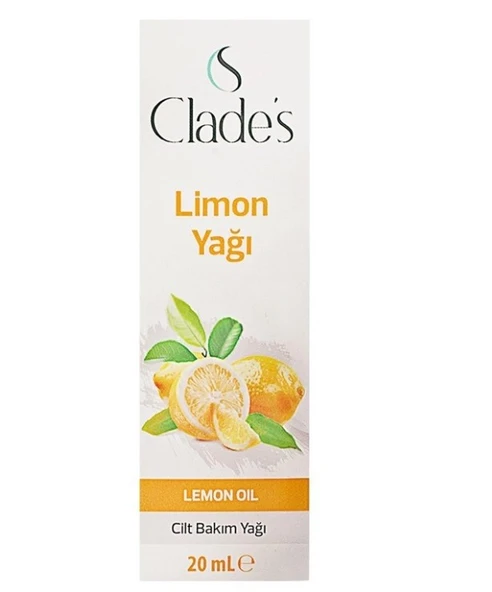 Clades Limon Yağı 20 ml ürün görseli 1