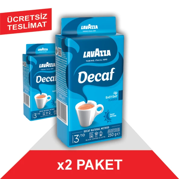 Lavazza Decaf My Easy Day Classico Filtre Kahve (250gr) x2