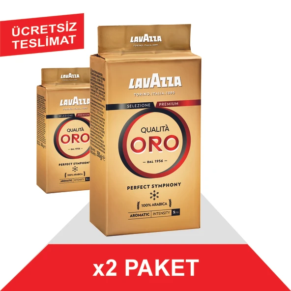 Lavazza Qualita Oro Filtre Kahve (250gr) x2