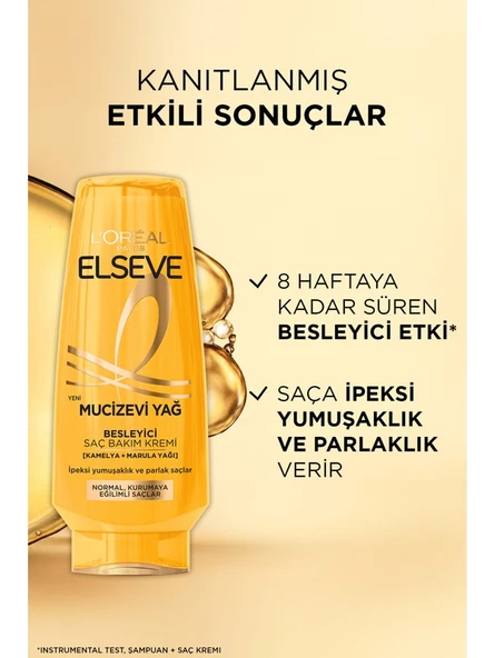 Elseve Mucizevi Yağ Besleyici Bakım Kremi 250 ml - Resim 3